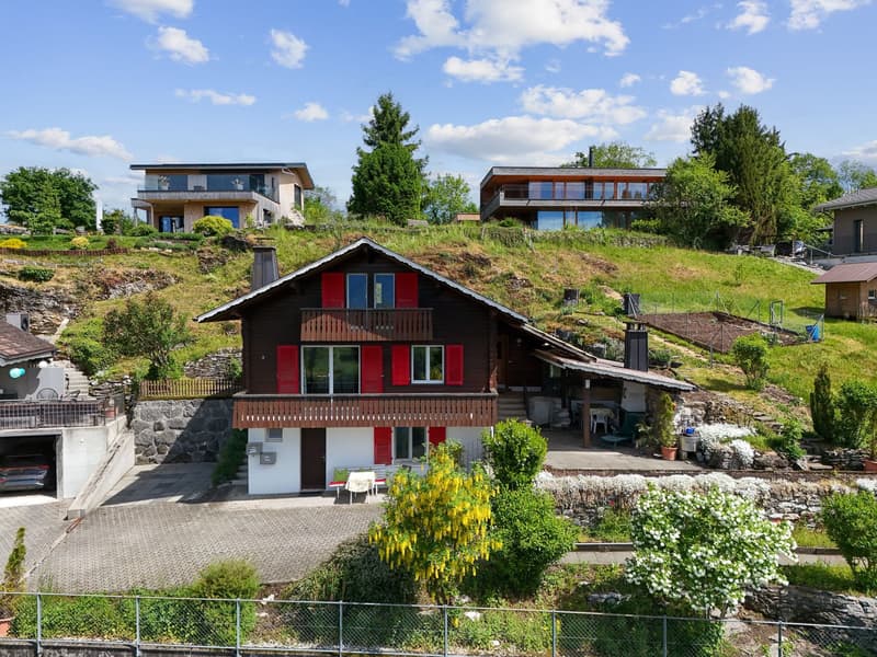 4.5-Zimmer-Einfamilienhaus mit Einliegerwohnung und traumhafter Bergsicht in Ennetmoos (2)