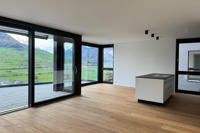 4.5-Zimmerwohnung mit beeindruckender See- und Bergsicht in Ennetbürgen - befristet auf 3 Jahre (4)