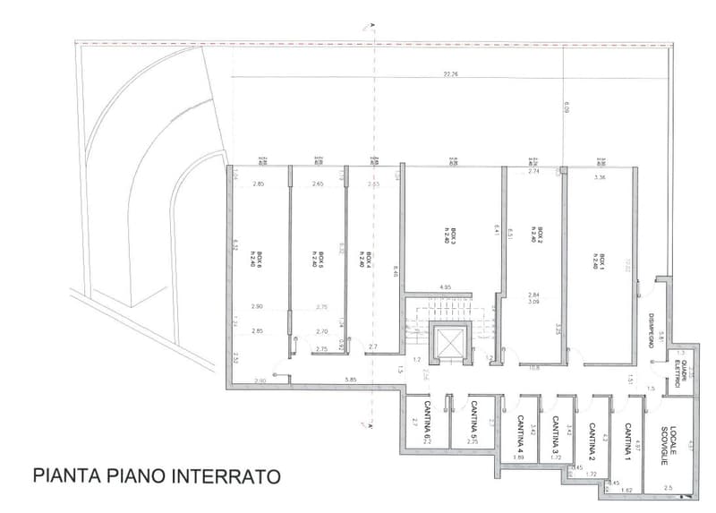 planimetria box
