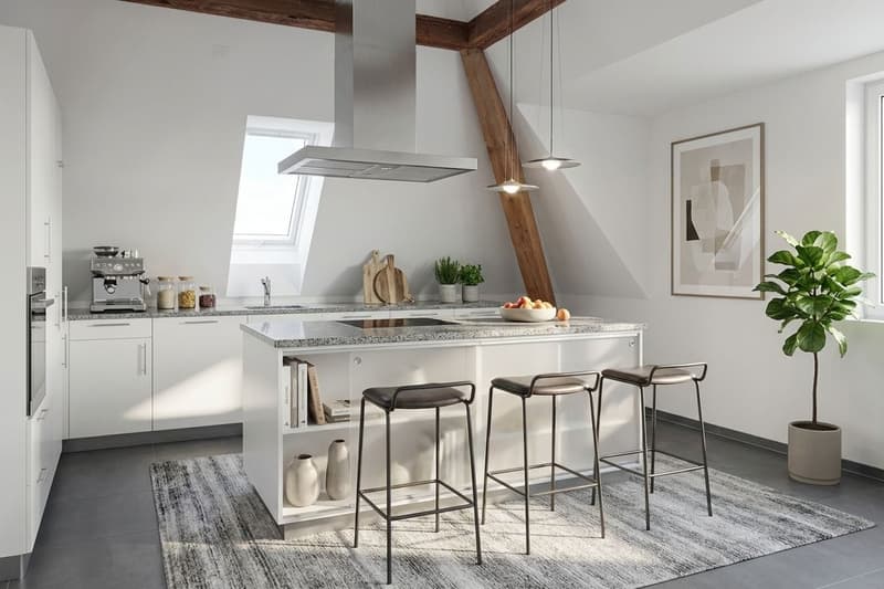 3½-Zimmer-Dachwohnung mit Galerie nahe Bern  stilvoll & einzigartig (2)