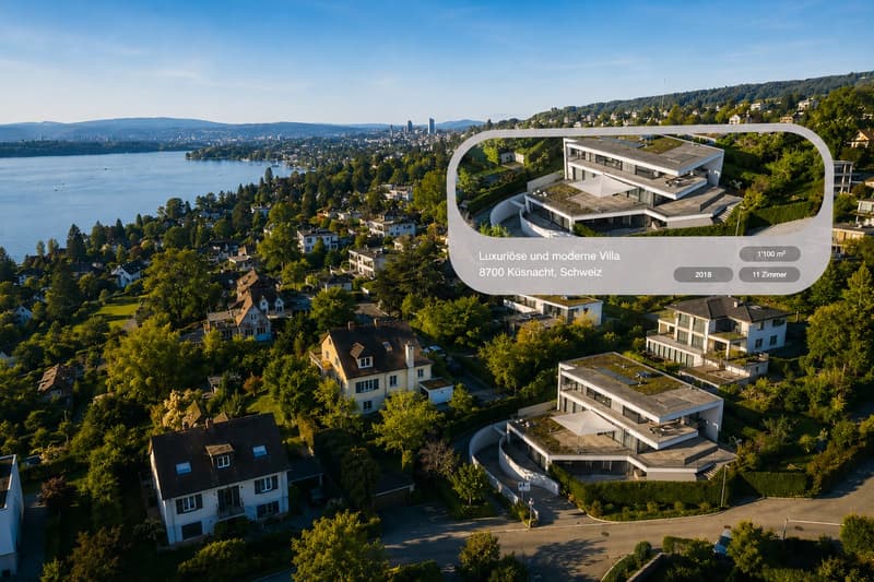 400m bis zum magischen Zürichsee