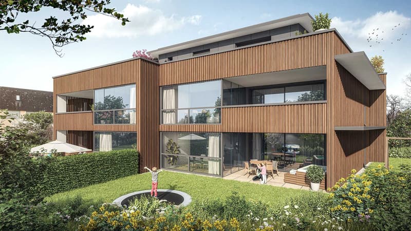 Privatspähre pur : Wohnen in der "Beletage" - 4,5-Zimmer-Wohnung mit allem Komfort! (1)