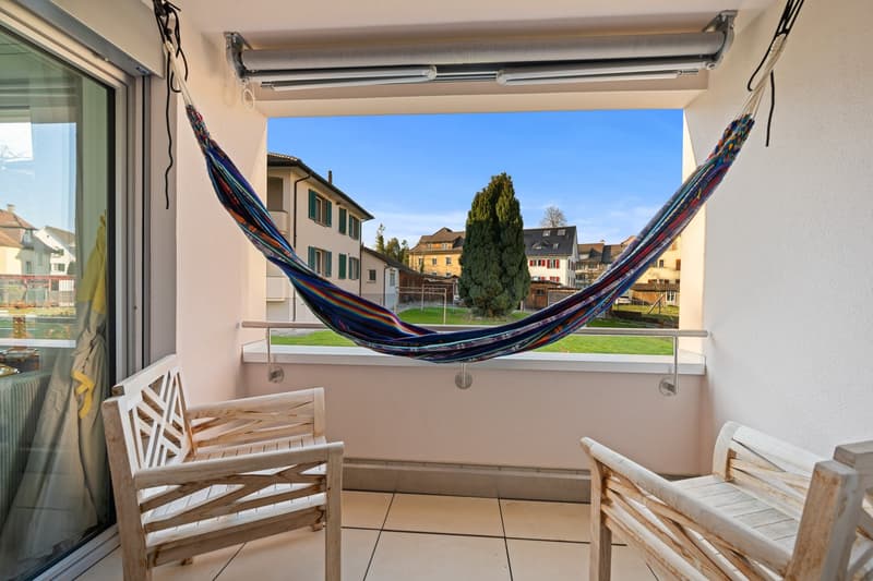 Familienfreundliche Gartenwohnung im Stadtzentrum (2)