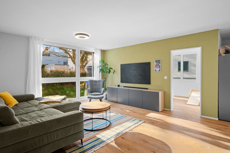 Familienfreundliche Gartenwohnung im Stadtzentrum (4)