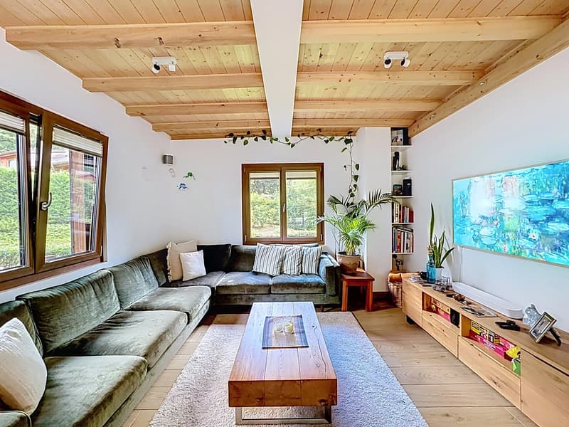 Magnifique villa rénovée avec jardin paysager (4)