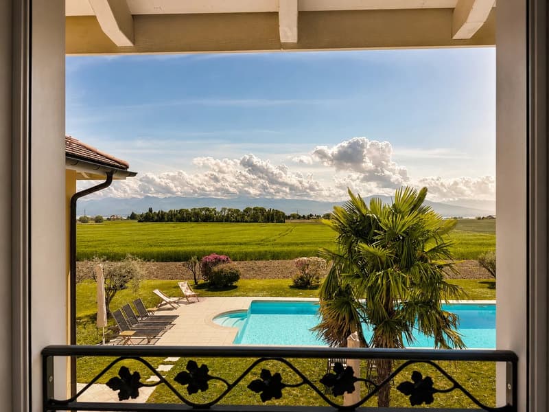 Villa d'exception - Vue lac & Mont-Blanc (4)