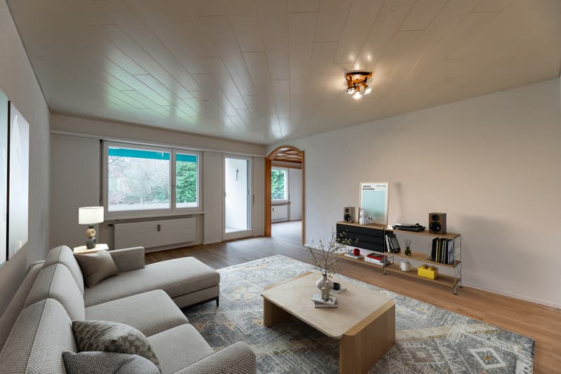 Fälimatt living, 3.5 Zimmer Wohnung im Hochparterre (2)