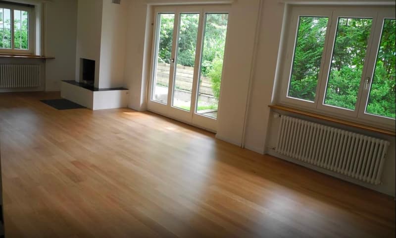 3.5-Zimmer-Altbauwohnung mit privatem Garten an der Zürichbergstrasse (3)