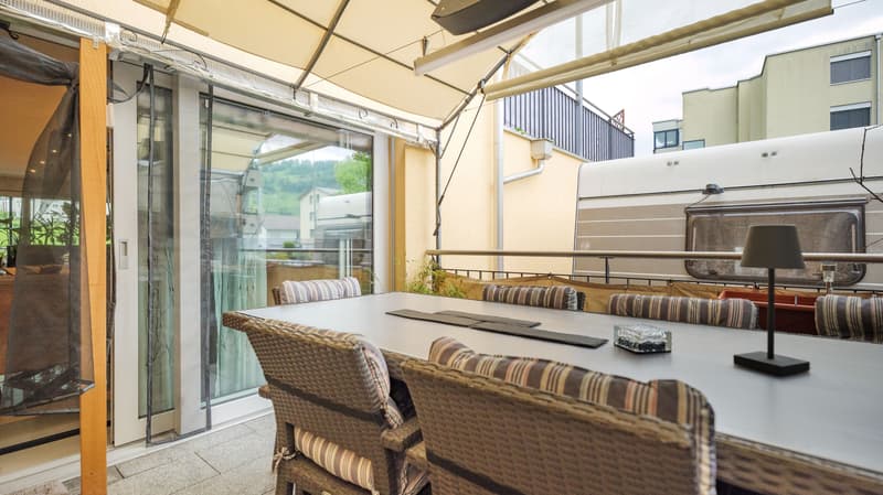 Central MFH with 3 units in Buochs - modern, with elevator (13)