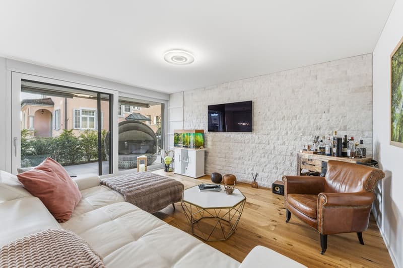 2.5-Zimmer-Gartenwohnung, auch als attraktives Renditeobjekt in Eschenbach LU (1)