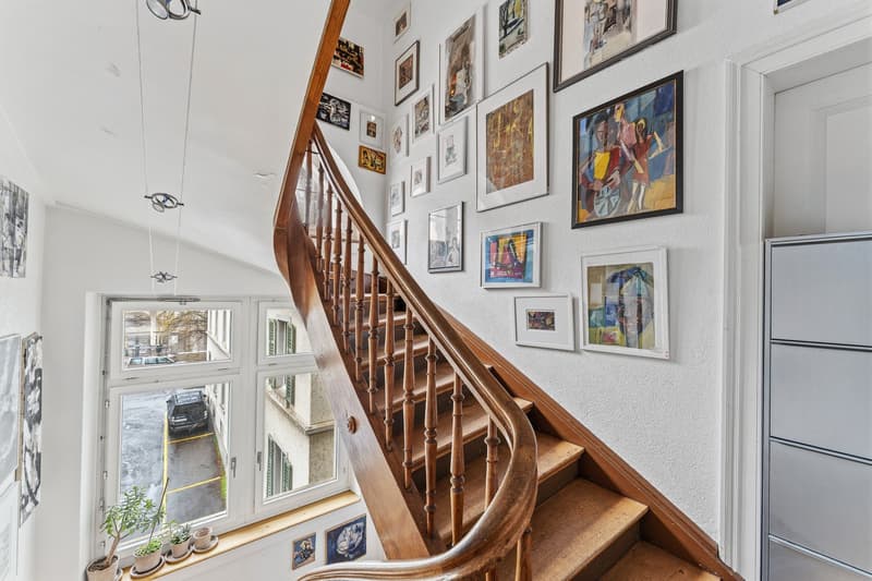 Historische Stadtvilla mit 6 Einheiten und Dachterrasse in Zürich Enge - kaufen (8)
