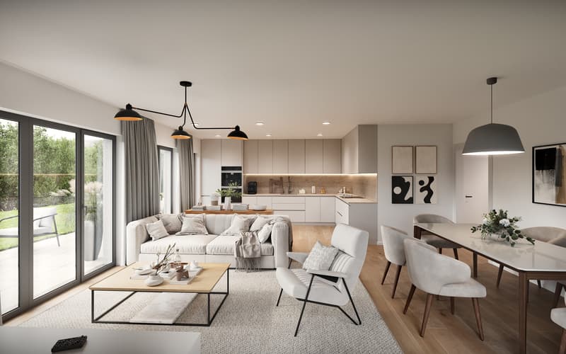 3.5-Zimmer-Gartenwohnung (Neubau) in Frick kaufen (1)