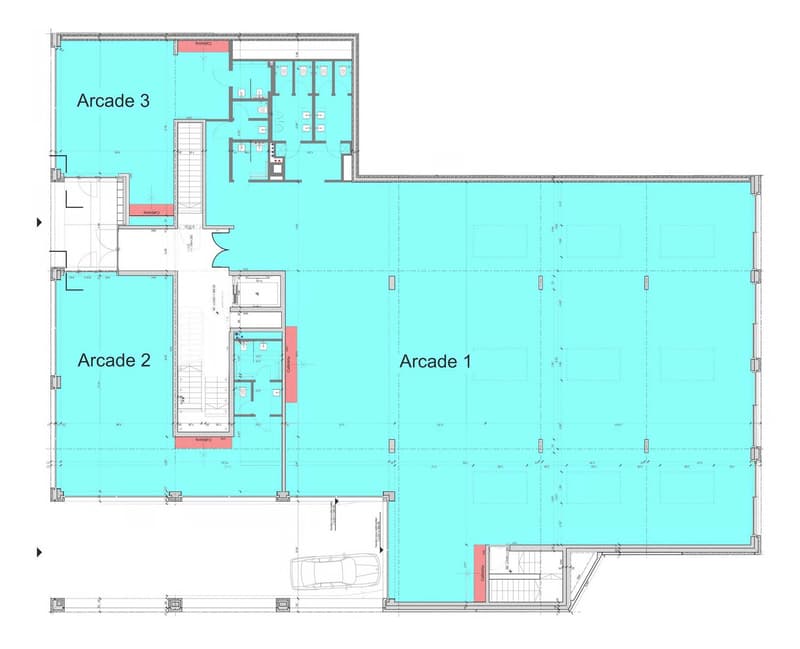 LA LAC TOWER : 3 luxueux bureaux neuf et 3 dépôts à vendre (20)