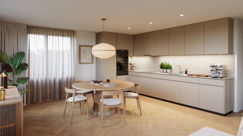 Moderne 3.5-Zimmer-Wohnung an ruhiger Lage von Rickenbach Sulz (2)