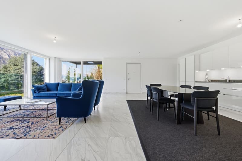 Résidence Ceresio 52 : appartement avec vue sur le lac et jardin (3)