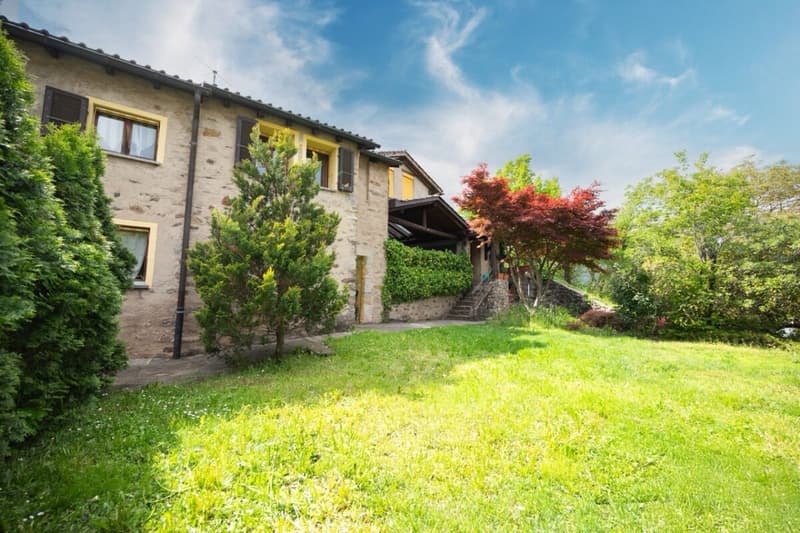 Graziosa casa di nucleo con giardino a Origlio (6)