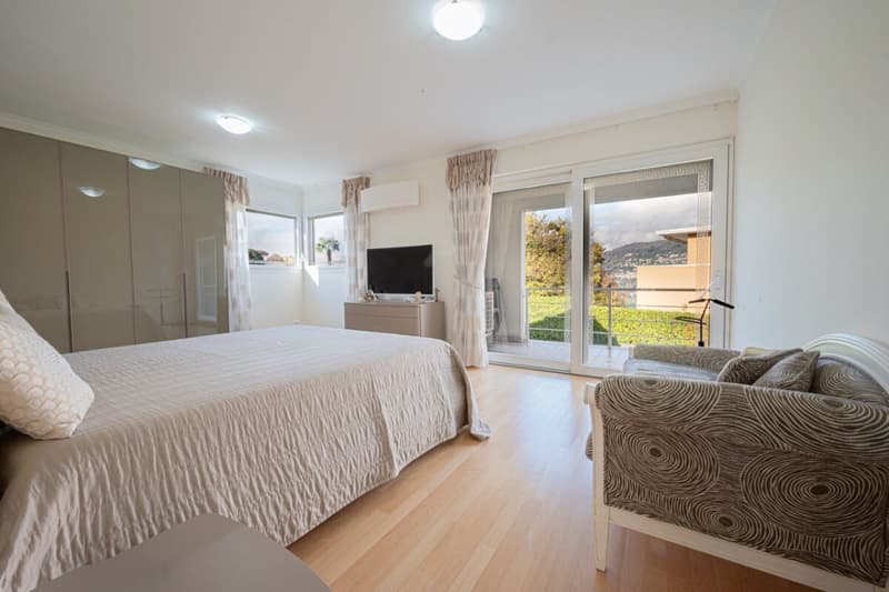 Appartement duplex spacieux avec grand jardin et confidentialité maximale à Montagnola – Collina d’Oro (4)
