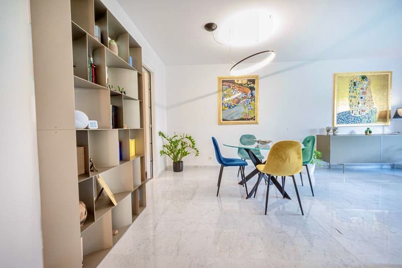Elegante maisonnette avec double jardin à Montagnola (5)