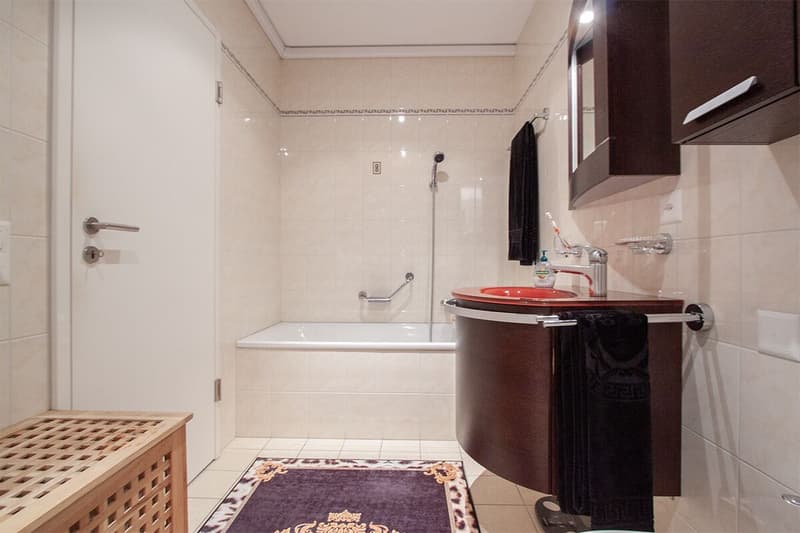 Modern apartment in a residence with swimming pool, sauna, and gym. (8)