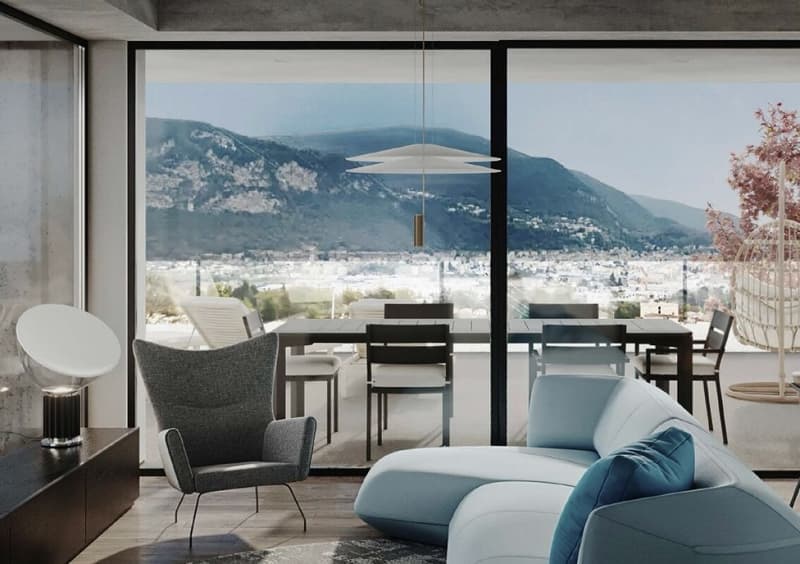 Exclusive New Penthouse Apartment with Panoramic Views in Rancate (1)