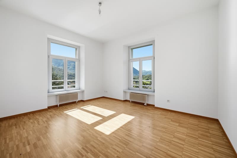Affittasi incantevole duplex in villa storica a Tesserete (13)