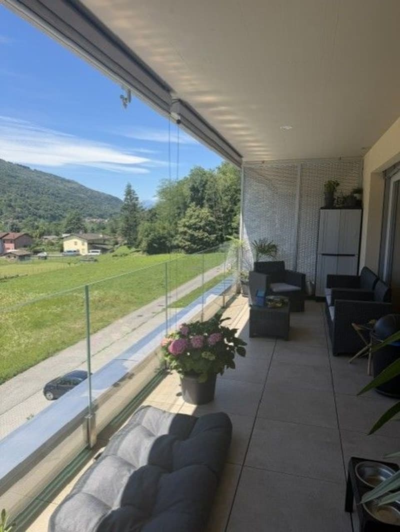 Affittasi appartamento 3.5 locali immerso nel verde (2)