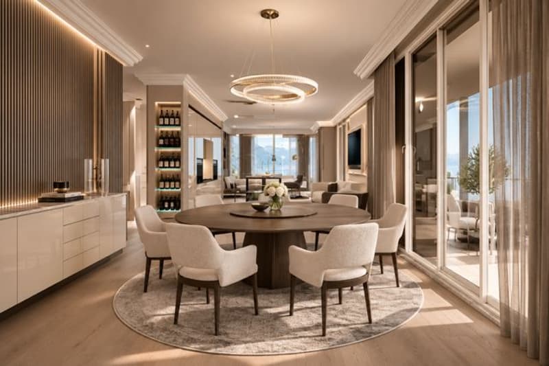 Eleganza contemporanea a pochi passi dal lago – Esclusivo appartamento di 6 locali a Melide (1)