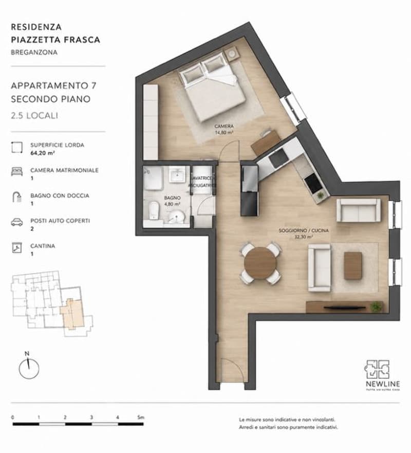 Zentral, ruhig und komfortabel – Exklusive 2.5-Zimmer-Wohnung (6)