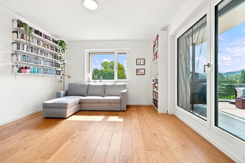 Affittasi appartamento di 4.5 locali in casa bifamiliare con giardino (6)