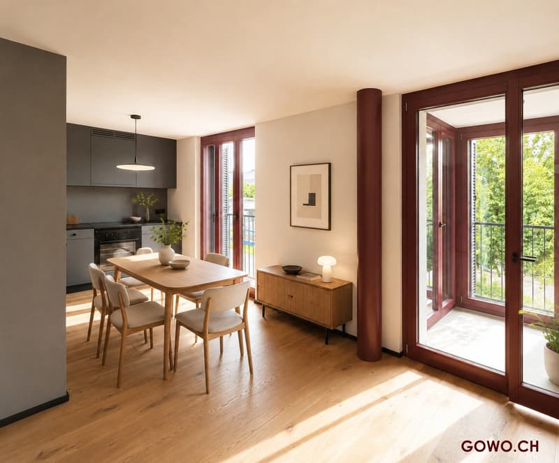ERSTVERMIETUNG 3½-Zimmer Wohnung, Zürich-Oerlikon (4)