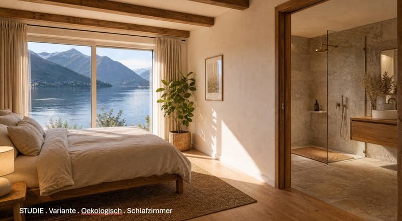 Seewohnung in Gersau – ca. 200 m² auf 2 Etagen, Maisonette-Potenzial, Seezugang (8)