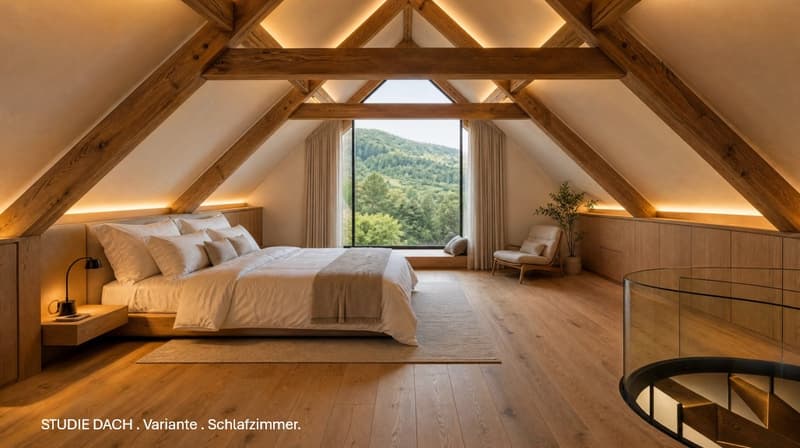 Seewohnung in Gersau – ca. 200 m² auf 2 Etagen, Maisonette-Potenzial, Seezugang (14)
