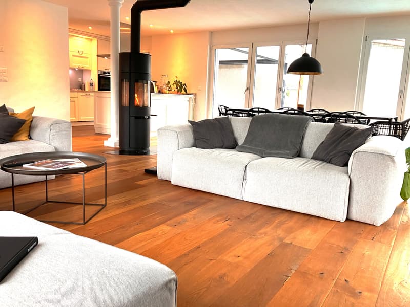 5.5-Zimmer Eckhaus mit Pool - modern wohnen in Neuwilen (3)
