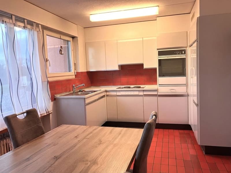 80 m² Gartenwohnung mit Cheminée - nur wenige Schritte vom Bahnhof entfernt (6)