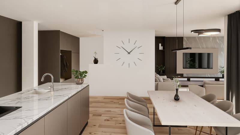 5.5-Zi.-Haushälfte Sol in Beinwil am See, Energieklasse A (5)