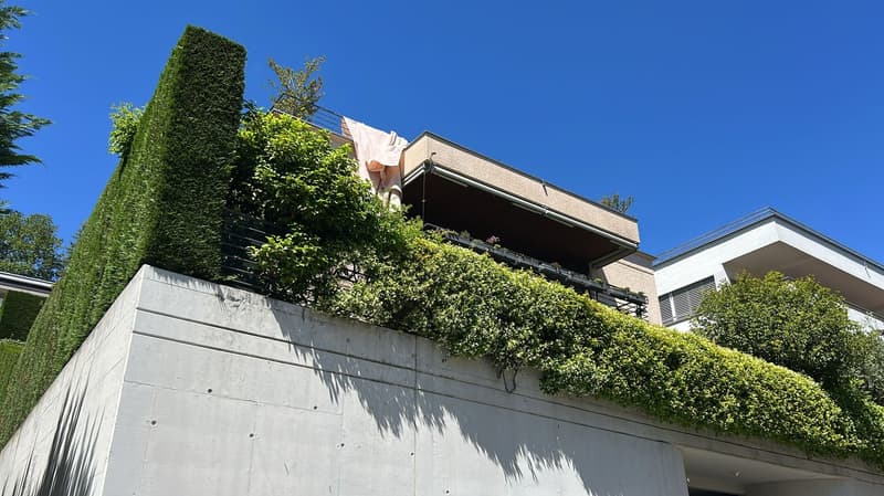 Ampio appartamento di 7 locali con giardino e vista panoramica a Lugano (2)