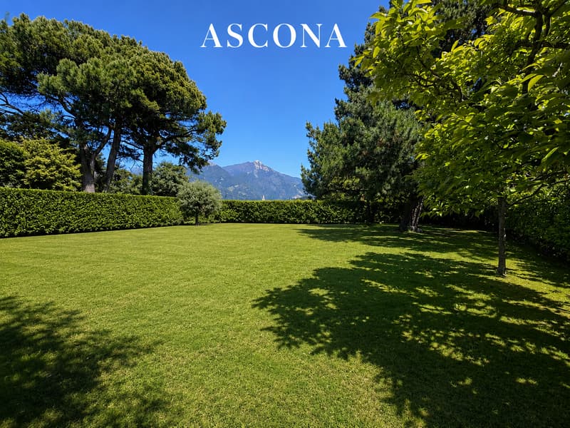 Casa Esclusiva con grande terreno edificabile ad Ascona , a Pochi Passi dal Lago (1)