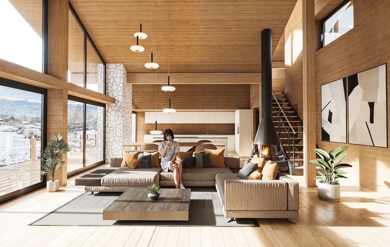 Un chalet exceptionnel un quartier chic Cleves proche des pistes ski (3)