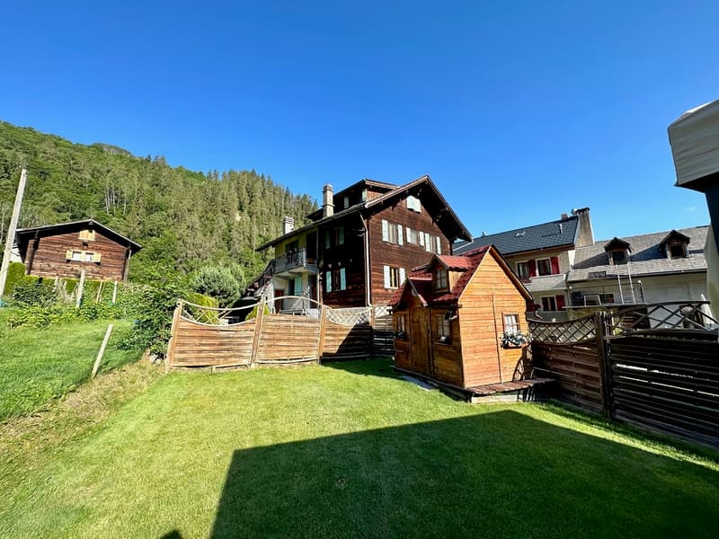 Une demi-maison villageoise 5,5 pces avec beaucoup de charme à Nendaz (8)