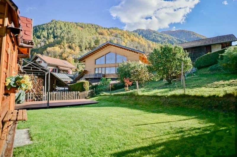 Une demi-maison villageoise 5,5 pces avec beaucoup de charme à Nendaz (9)