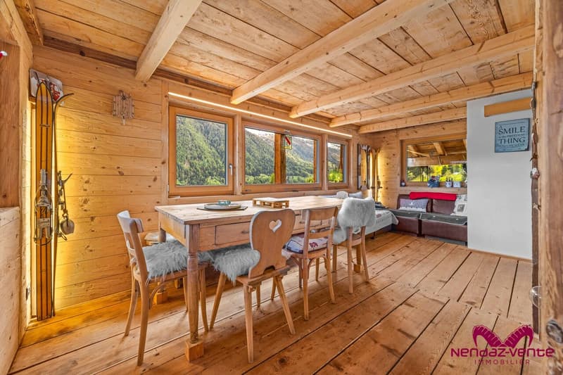 Chalet authentique à louer à la semaine ou saison - un rêve à la montagne (2)