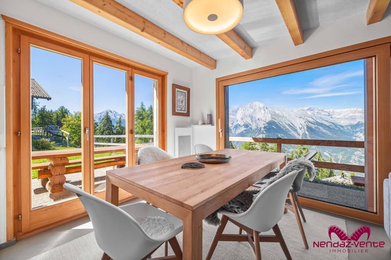 Magnifique chalet 4,5 pièces vue imprenable - vente aux étrangers (4)