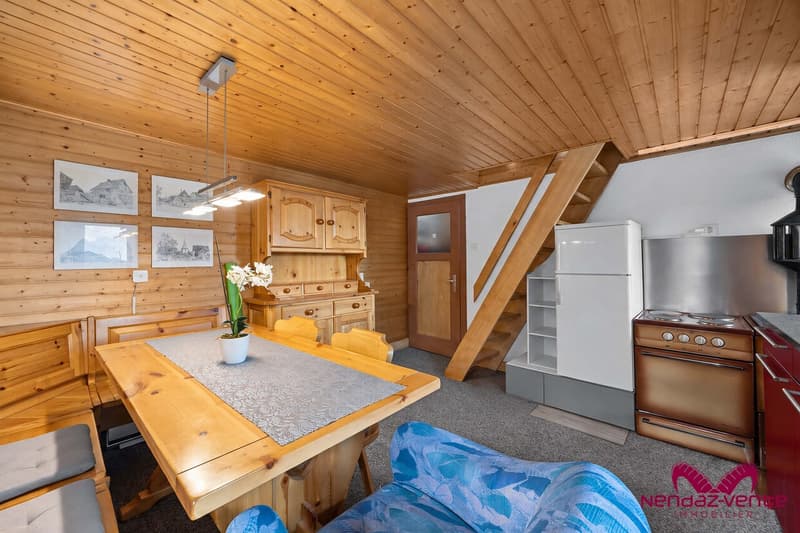 Maison mitoyenne villageoise authentique, à Basse-Nendaz, 3pces (5)