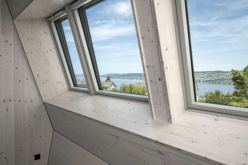 Aussicht aus dem Dachzimmer