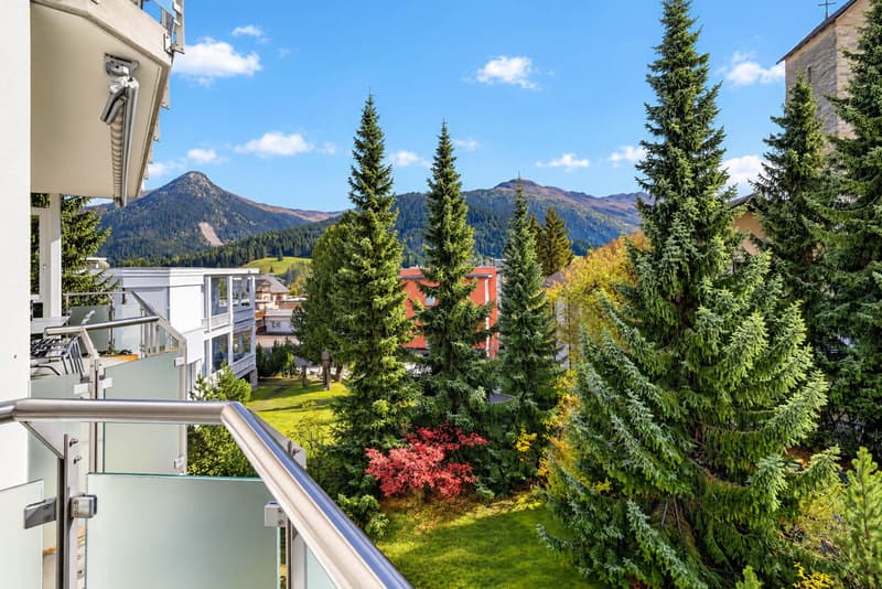 Wohnung mit Blick ins Dischmatal