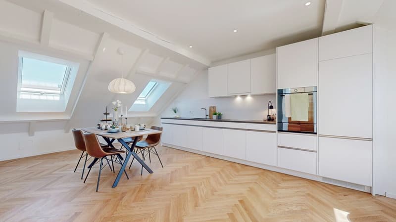 Maisonette-Zürich-Küche