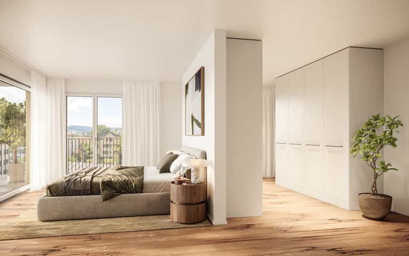 Visualisierung Schlafzimmer