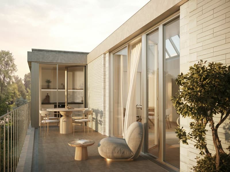 Exklusive 2.5 Zimmer-Attikawohnung mit privater Terrasse (1)