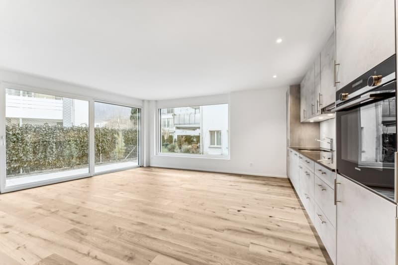 Moderne 2.5-Zimmer-Gartenwohnung in Hergiswil – Erstbezug sofort möglich (2)