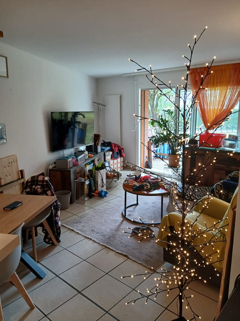 "Reprise de bail – 2.5 pièces 58 m² avec terrasse et jardin – Aigle" (2)
